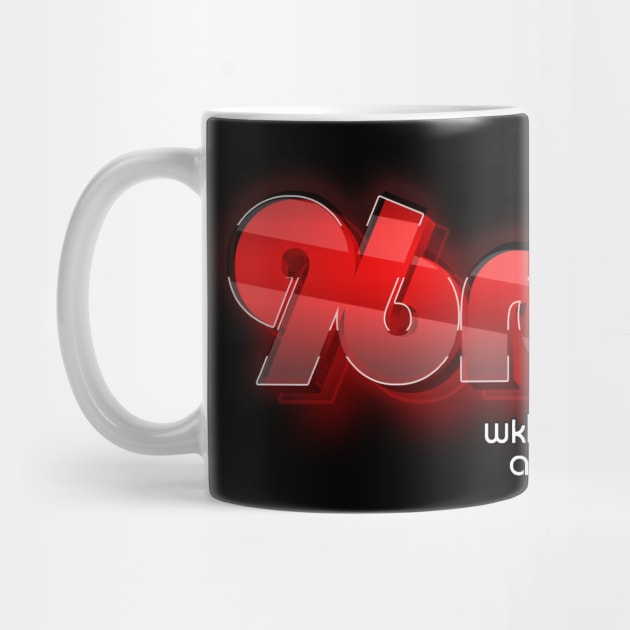 WKLS 96 Rock Atlanta 3D RED by RetroZest